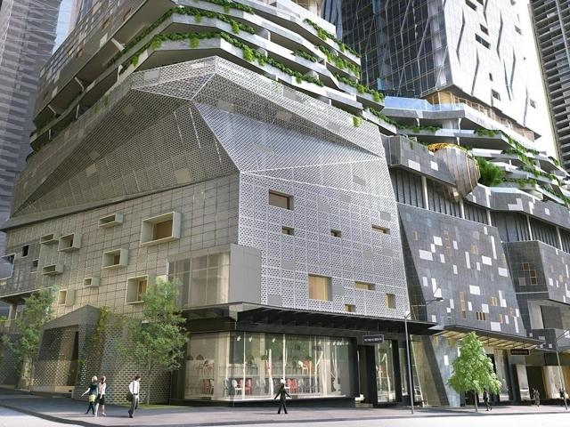 West Side Place 2 podium, Melbourne